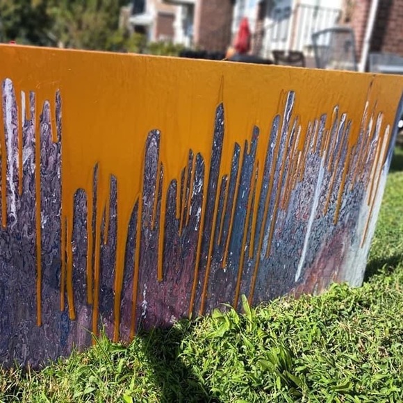 Acrylic Pour Painting - Picture 2 of 3